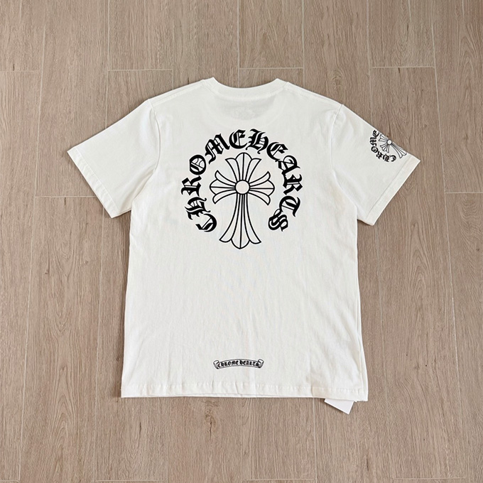 chrome hearts cross graphic pocket short sleeve t-shirt
